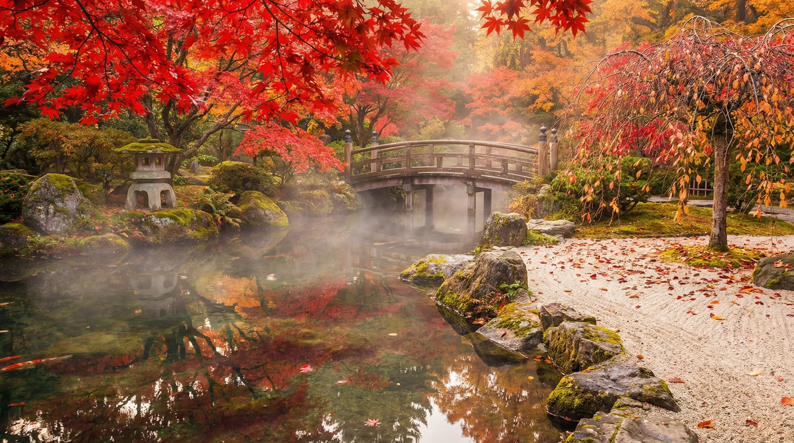 每日大赛热门视频 - 日式庭院秋韵